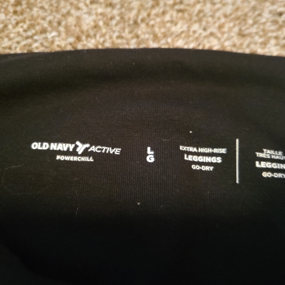 NWT Old Navy Powersoft leggings L - Picture 6 of 7